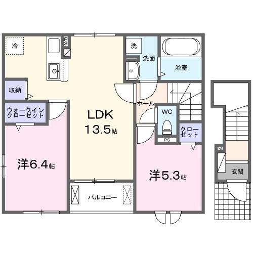 稲城市矢野口のアパート