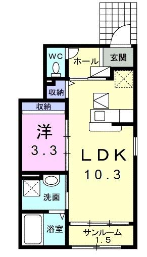 稲城市矢野口のアパート