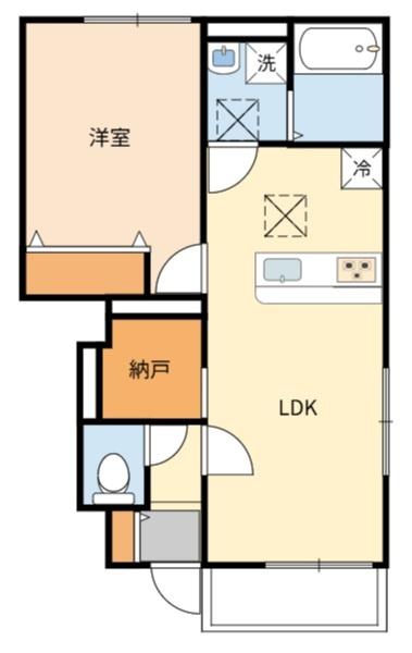 稲城市坂浜のアパート