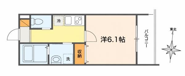 稲城市大丸のアパート