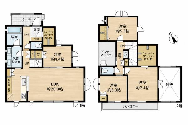 稲城市坂浜3丁目の貸家
