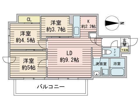 レジディア北２条イースト２