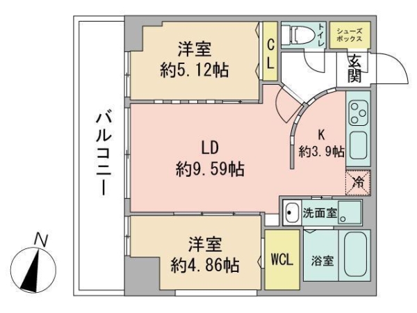 コローレ知事公館前
