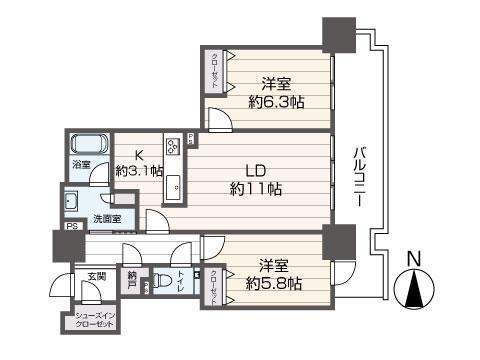 プレミストタワーズ札幌苗穂アクアゲート