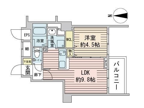 レジディア北２条イースト２