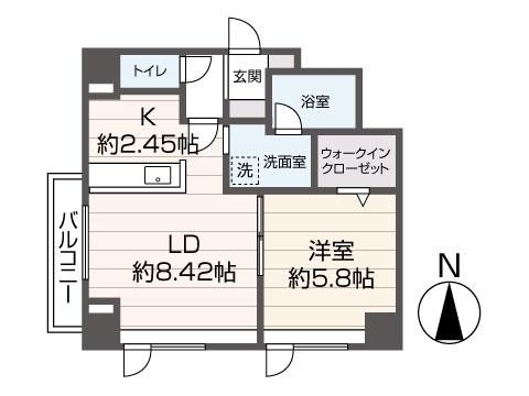 桂和レジデンス裏参道(間取り)