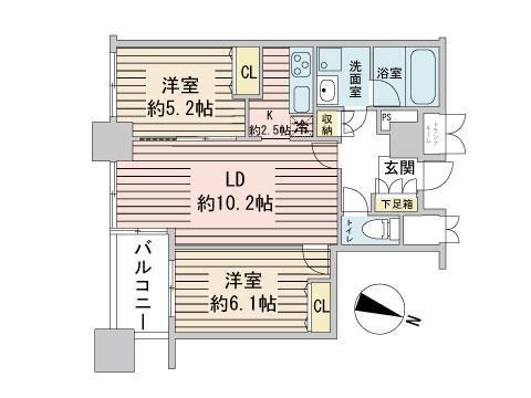 ラフィネタワー札幌南3条(間取り)