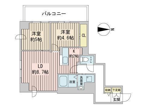 レジディア北２条イースト２
