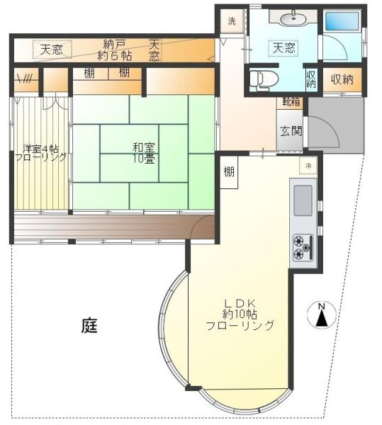 世田谷区代沢２丁目の貸家