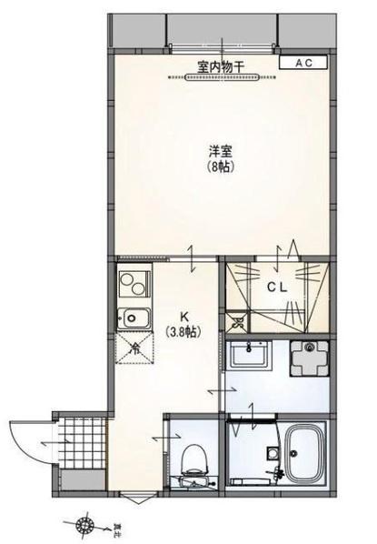 小平市小川東町１丁目のアパート