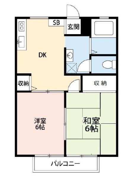 小平市学園西町２丁目のアパート