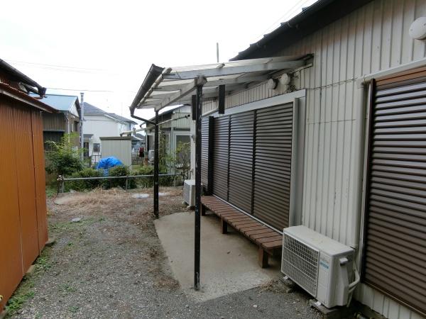 綾瀬市早川の貸家(庭)