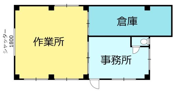 海老名市下今泉4丁目　貸倉庫・作業所
