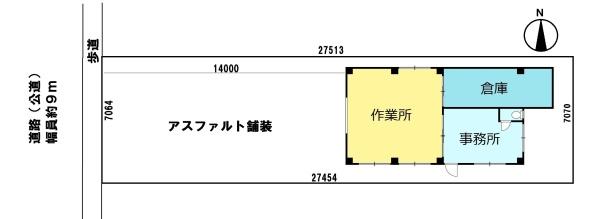 海老名市下今泉4丁目　貸倉庫・作業所