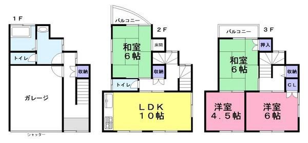 大和郡山市柳町　貸家