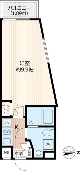 ビバリーホームズ下赤塚(間取り)