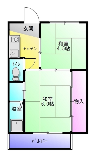 ビレッジハウス法善寺　2号棟
