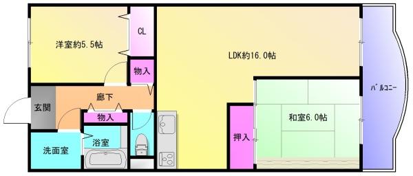 八尾市山城町１丁目のマンション