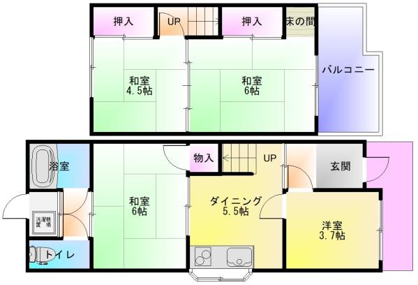 春日町4丁目貸家