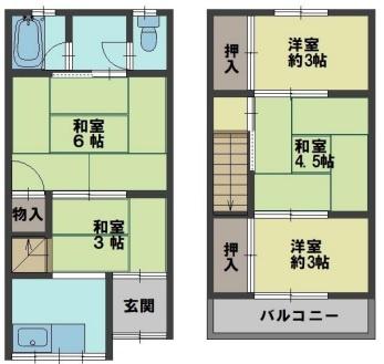 大蓮南4丁目貸家