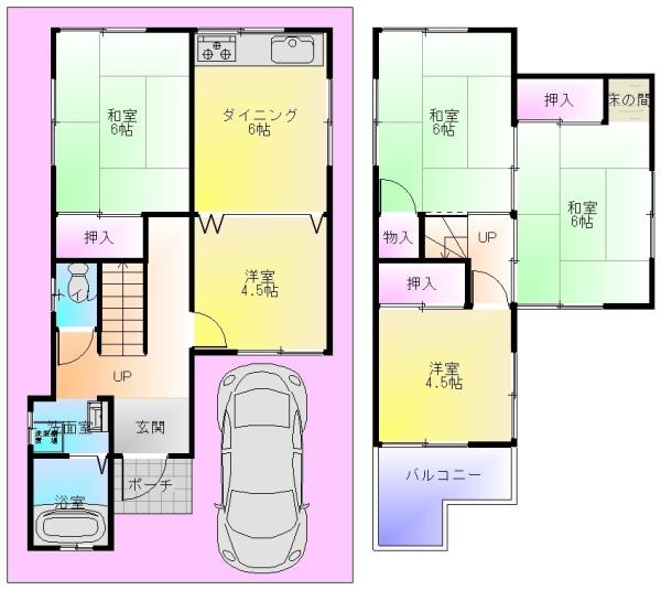 法善寺3丁目戸建て