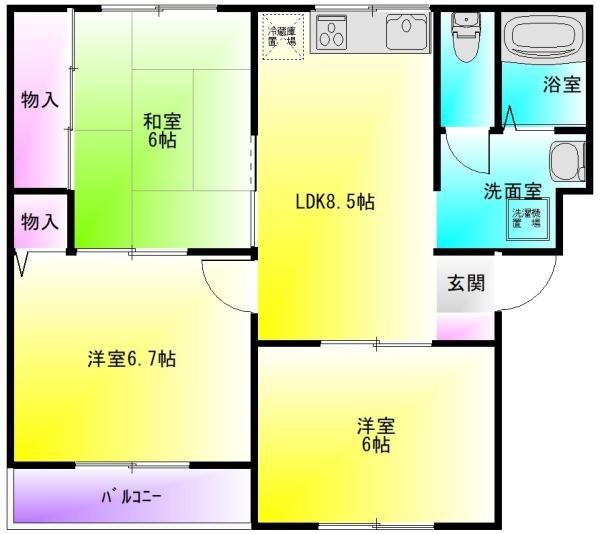 ニューリバーサイド八尾南A棟