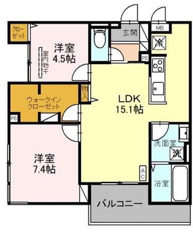 仮称Ｄ-ＲＯＯＭ恩智北町