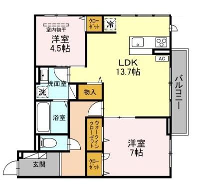 仮称Ｄ-ＲＯＯＭ恩智北町