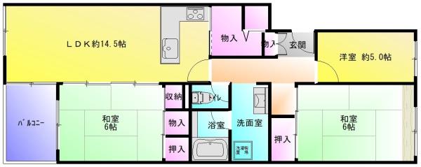 八尾南ハウスＢ棟