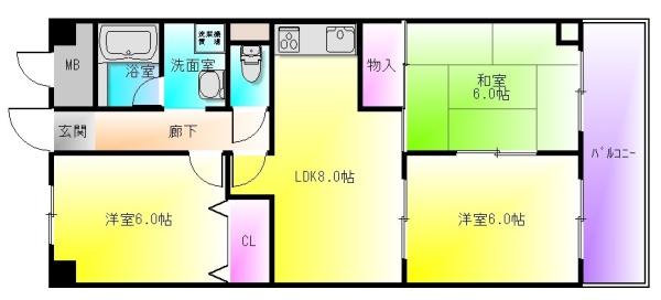 八尾市南植松町４丁目のマンション