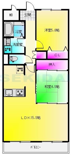 八尾市南植松町４丁目のマンション