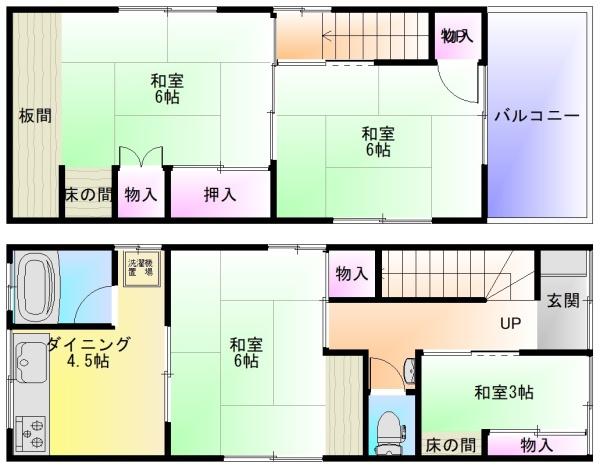 刑部1丁目戸建て