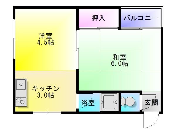 久宝寺コーポラス　A棟