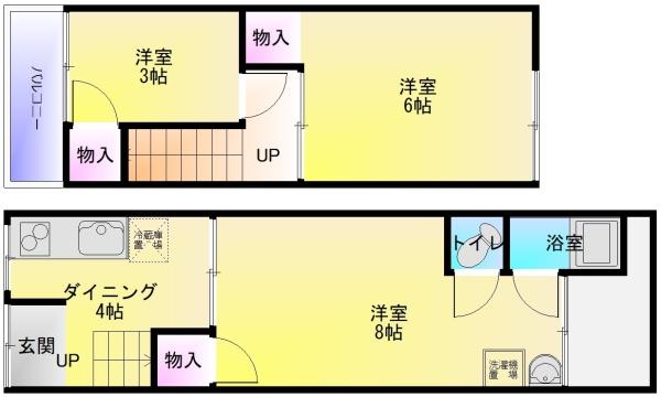 東太子1丁目貸家