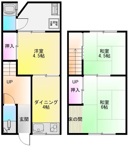 八尾木6丁目貸家