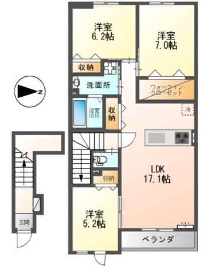 北木の本４丁目アパート新築