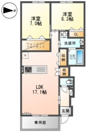 北木の本４丁目アパート新築