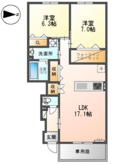 北木の本４丁目アパート新築