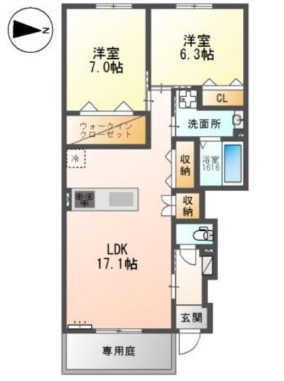 北木の本４丁目アパート新築