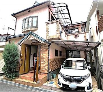 小阪合町4丁目ガレージ付き戸建て