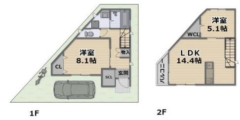 北本町1丁目戸建て