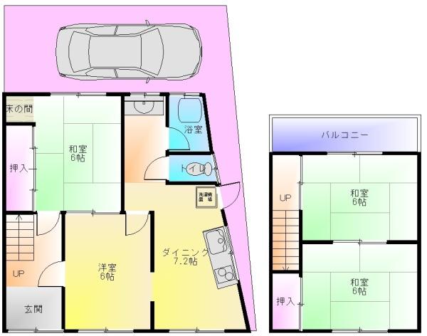 末広町3丁目貸家