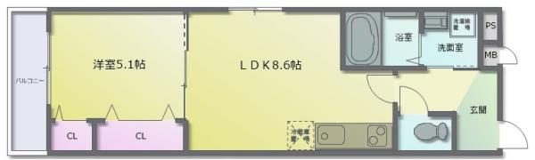 リバーサイド東久宝寺十番館
