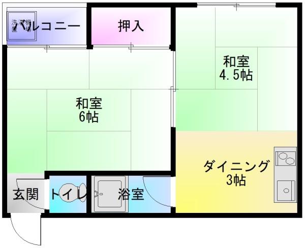 久宝寺コーポラス　A棟