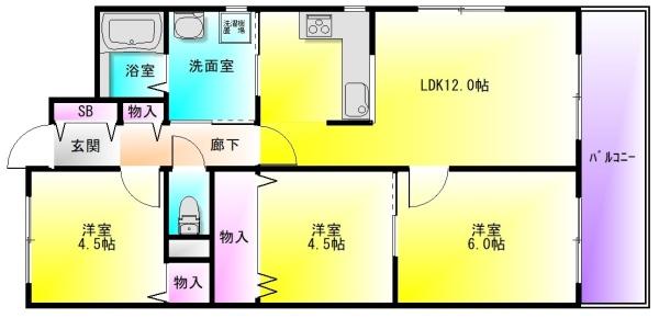 ファミールハイツ八尾B棟
