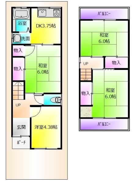 植松町１丁目戸建て