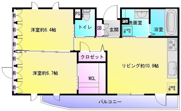 レジデンス八楽(間取り)