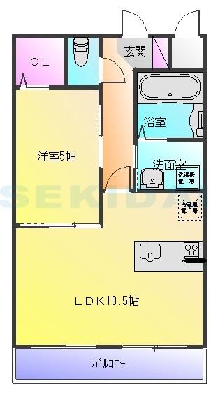 ラフィーネ久宝寺(間取り)