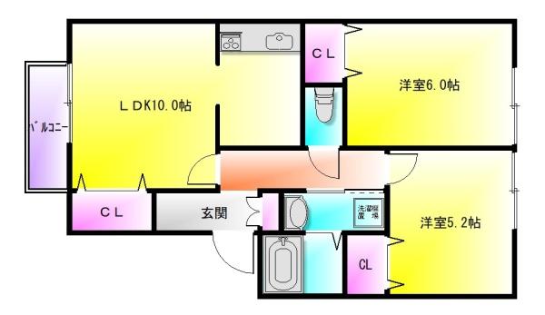 アスカハイツ(間取り)