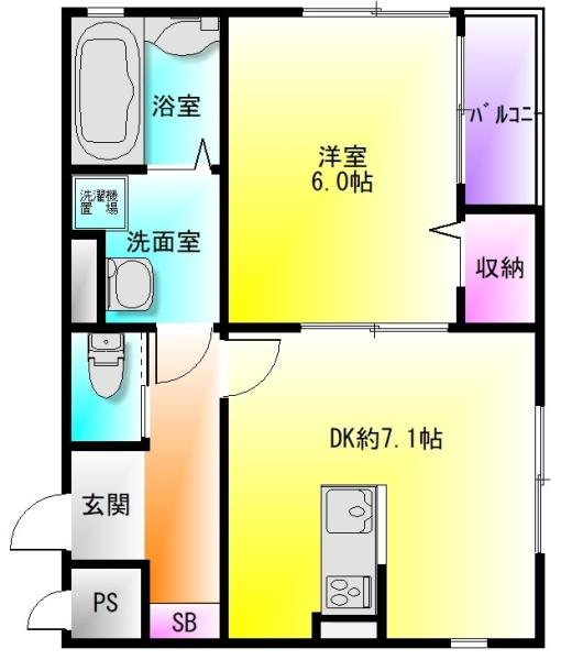 フウキパレス東山本新町(間取り)